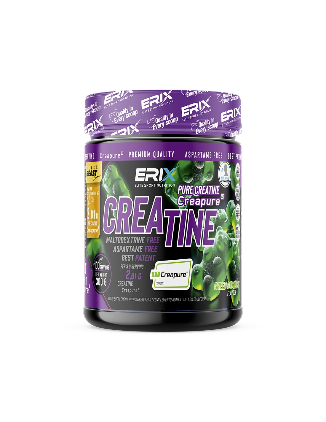 Erix Nutrition Creatina CREAPURE 300 gr