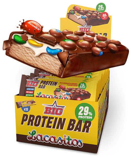 PROTEIN BAR LACASITOS®
SNACK PROTEICO CON AUTÉNTICOS LACASITOS