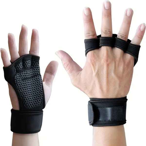Guantes con muñequera GYM