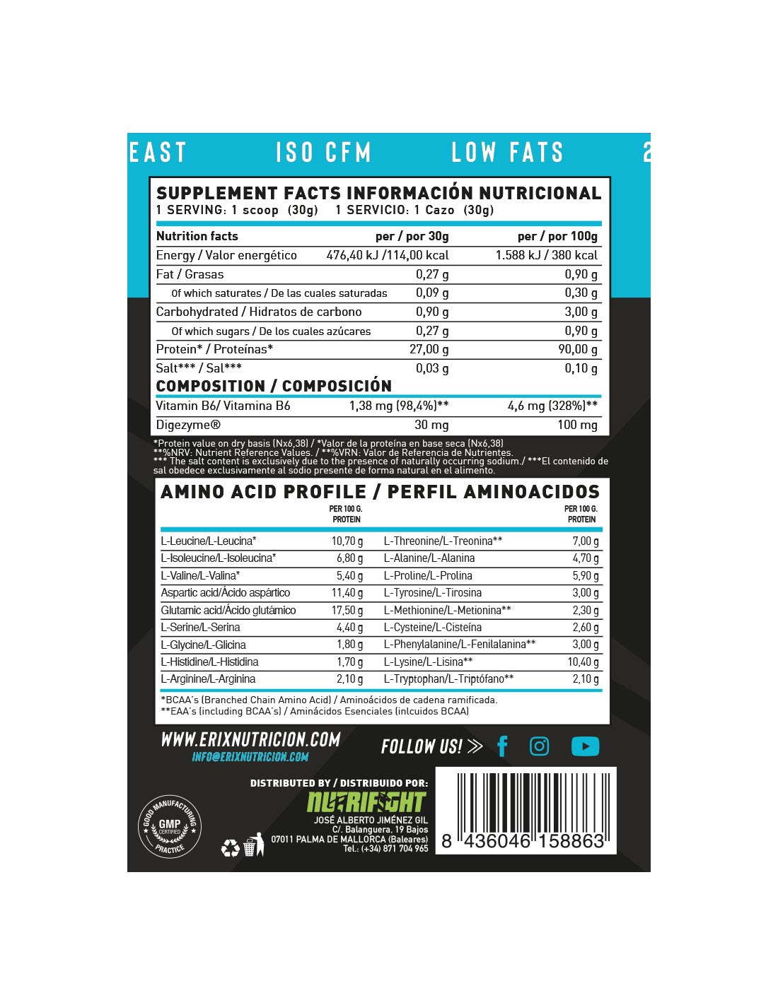 ISO Zero 900 Gr.