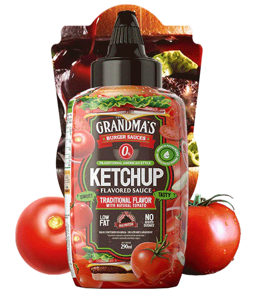 GRANDMAS KETCHUP TRADITIONAL FLAVOR SAUCE