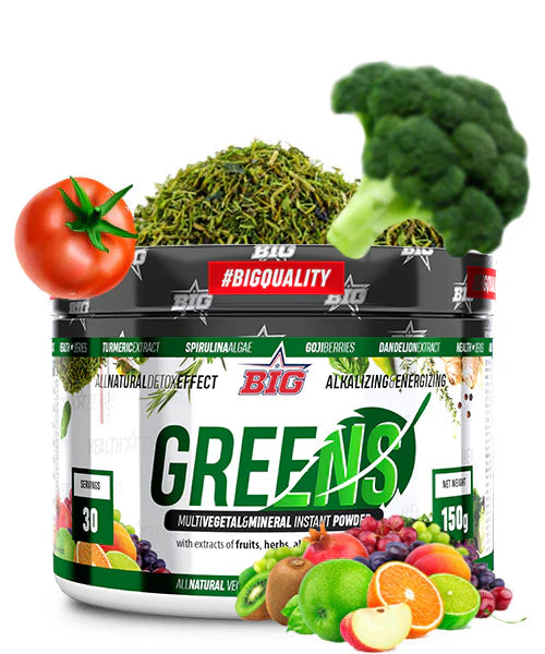 GREENS Complejo multi-vegetal y mineral en polvo instantáneo