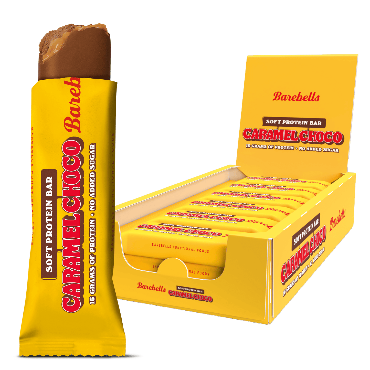 Barebells Barrita Proteína Caramelo Chocolate 55g