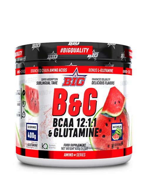 B&G BCAA'S + GLUTAMINA 400g