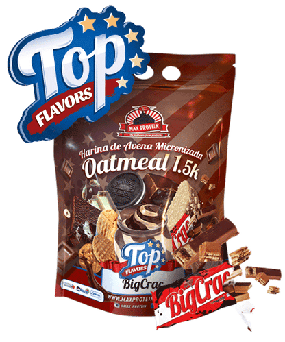 TOP FLAVORS Oatmeal 1500g